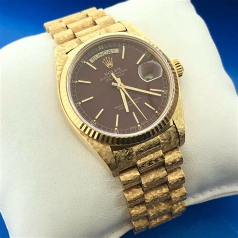 gold mesh rolex men florentine